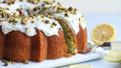 Photo of Lemon Pistachio Cake | Cookies and Cups